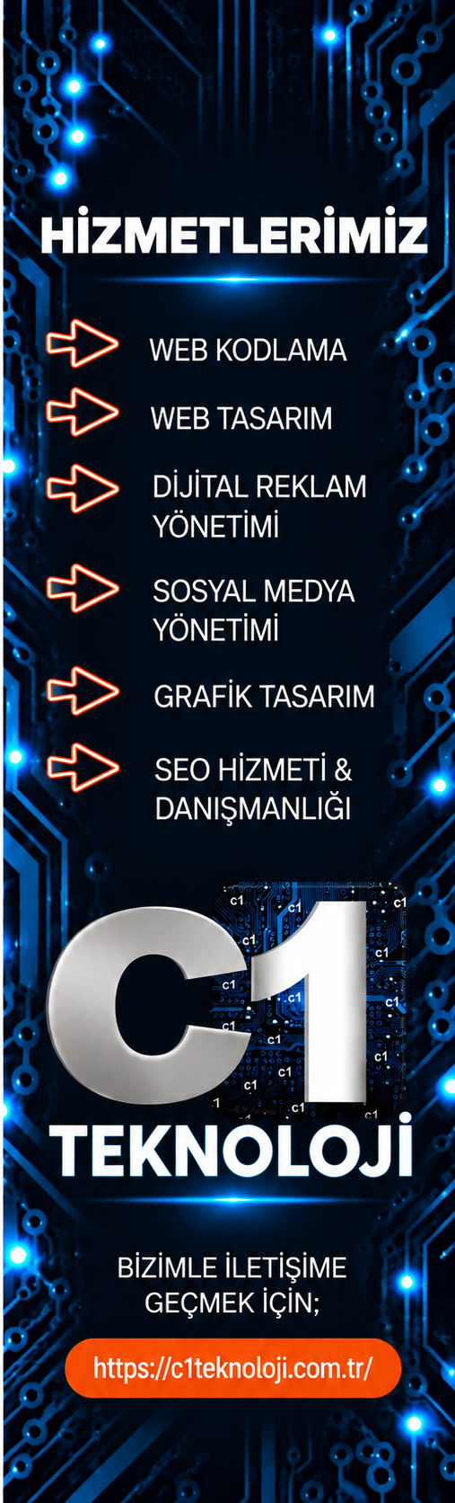 C1 Teknoloji reklamı