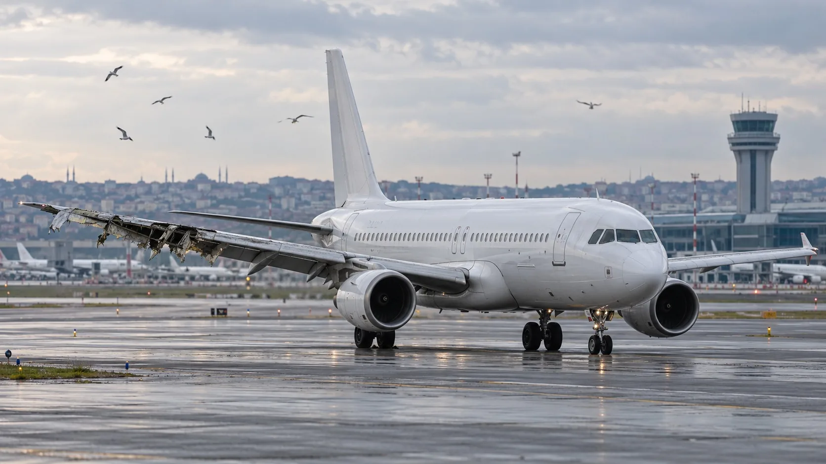 Pegasus Uçağı Kuş Sürüsüne Çarptı: İstanbul'a Acil Dönüş Yaptı