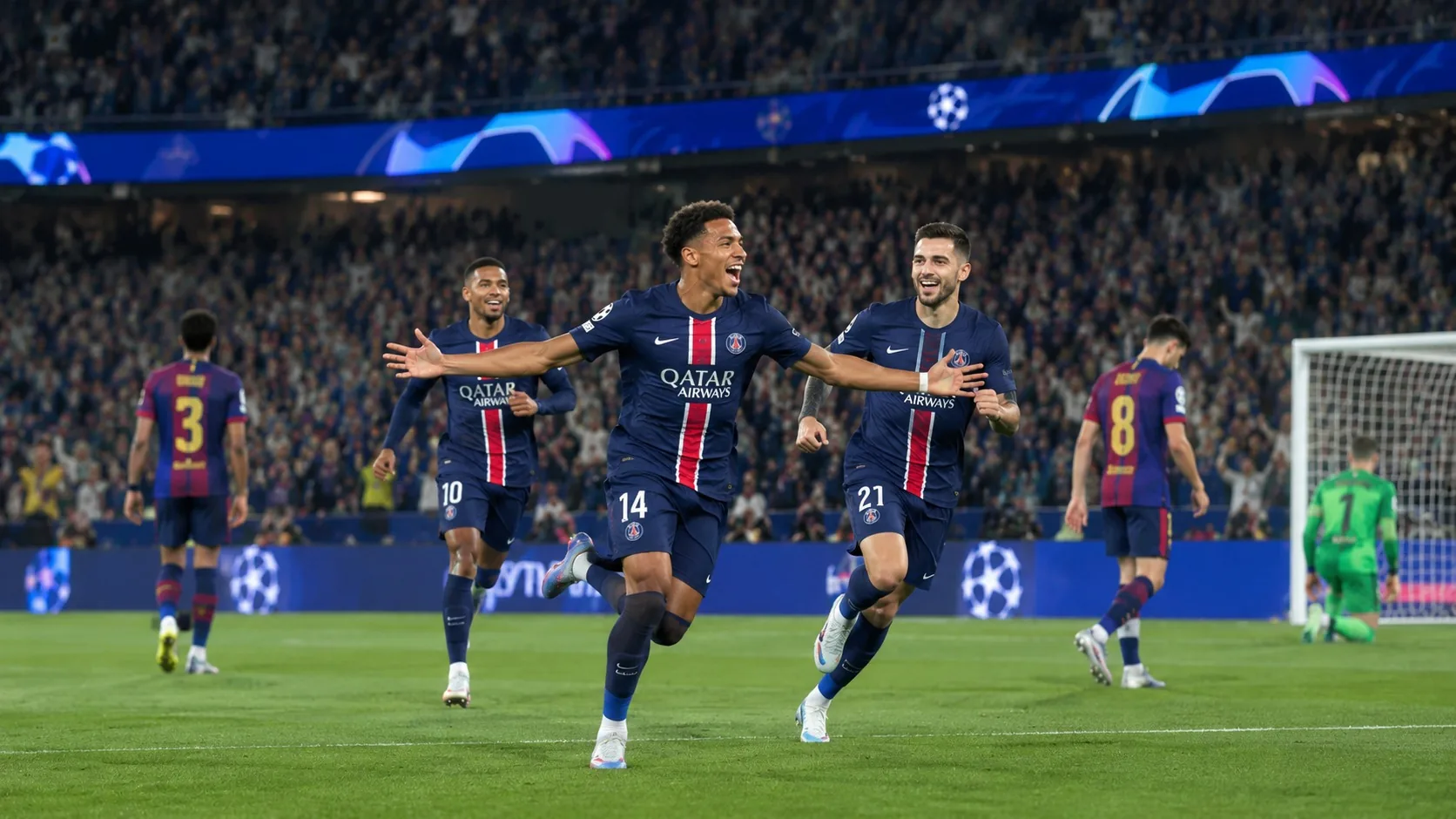 Şampiyonlar Ligi'nde PSG, Barcelona'yı 4-2 Mağlup Etti: İşte Gecenin Sonuçları