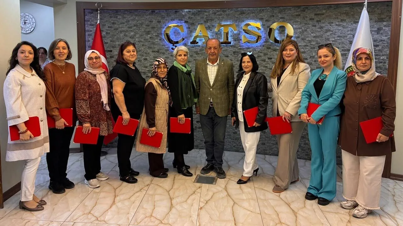 Çankırı’da kadın girişimcilerin emeği plaketle ödüllendirildi