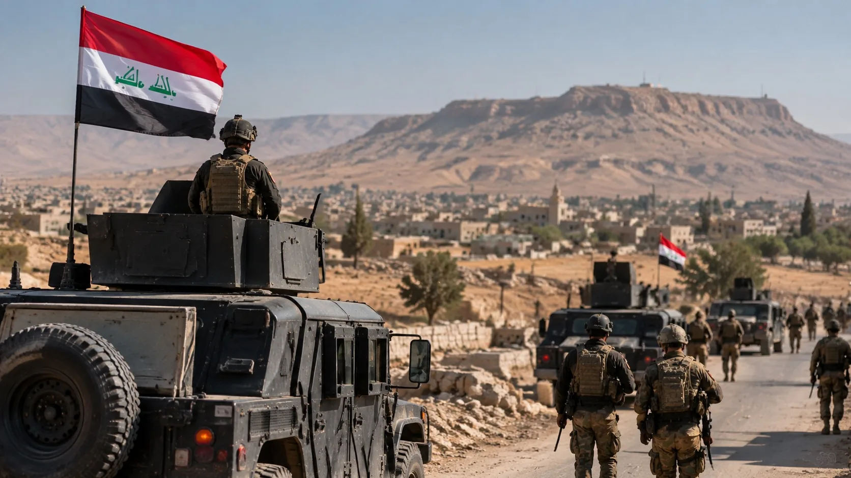 PKK'nın Sincar'daki Uzantısı YBŞ'nin Askeri Noktaları Irak Güçlerine Devrediliyor