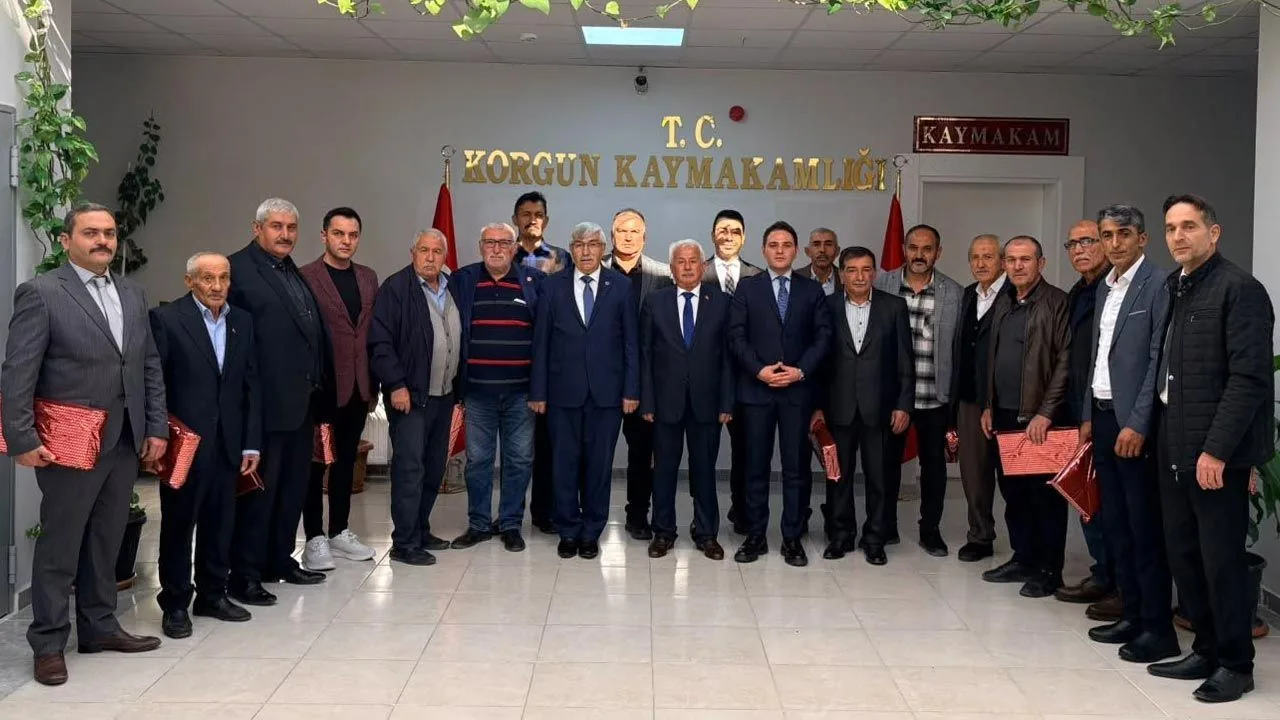 Korgun’da 19 Ekim Muhtarlar Günü İçin Resmî Tören Düzenlendi