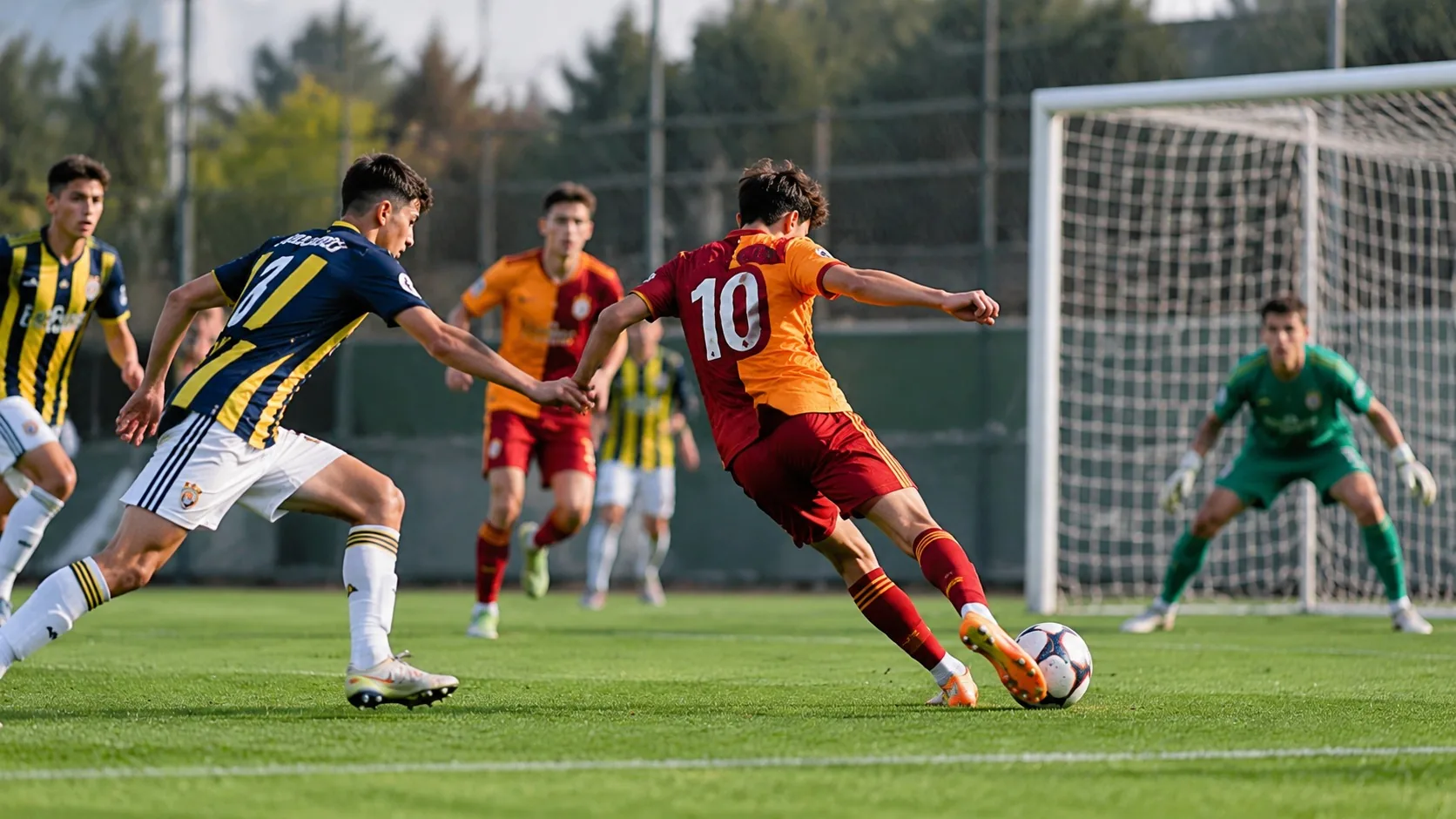 U19 Derbisinde Galatasaray'dan 3-1'lik Fenerbahçe Galibiyeti