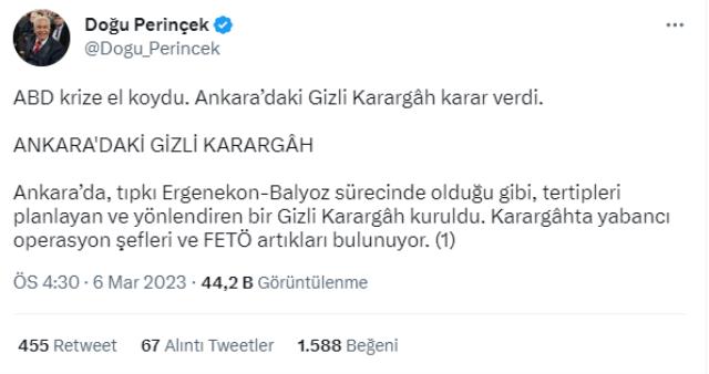 Perinçek'ten Akşener'in 6'lı Masa'ya geri dönmesine dikkat çeken yorum: ABD krize el koydu, İYİ Parti açıkta kaldı