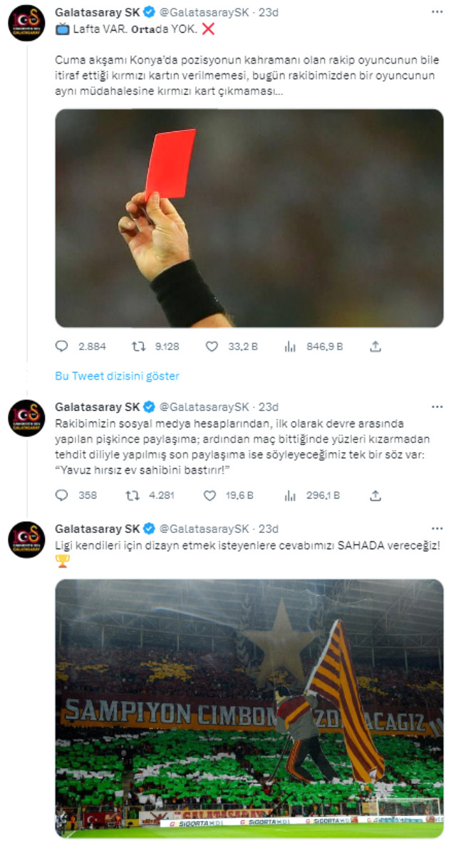 Ortalık fena karıştı! Galatasaray'dan maç sonu Fenerbahçe'ye olay yanıt: Yavuz hırsız ev sahibini bastırır