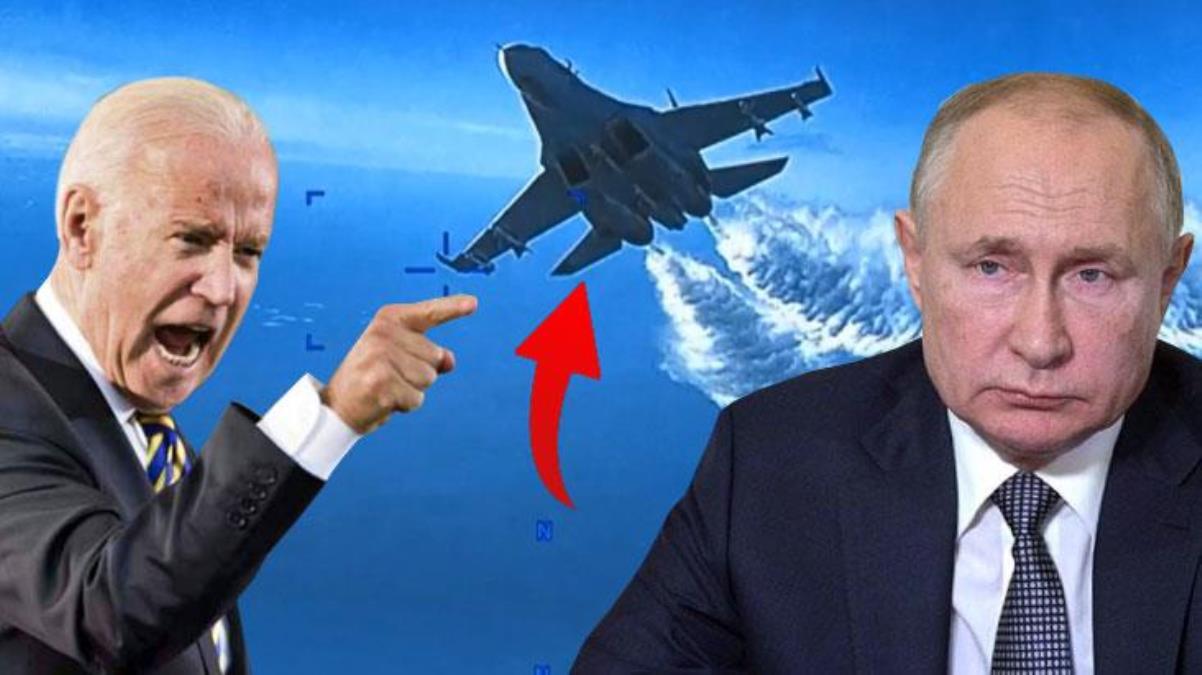 ABD, Rus uçağının İHA’yı düşürdüğü anların görüntüsünü yayınladı