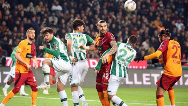 Son Dakika: Liderin 14 maçlık galibiyet serisi son buldu! Konyaspor, Galatasaray'ı 2-1'lik skorla mağlup etti