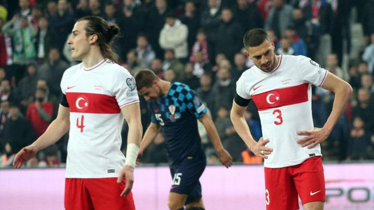 A Milli Futbol Takımımız, Hırvatistan’a 2-0’lık skorla kaybetti