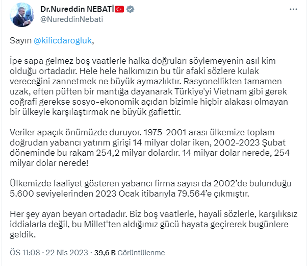 300 milyar dolar paylaşımı yapan Kılıçdaroğlu'nun açıklamasından çok örnek verdiği ülke olay oldu