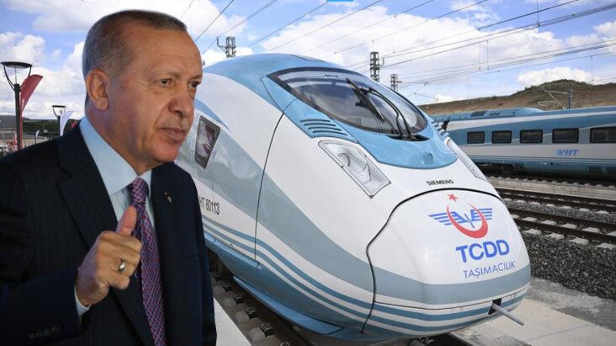 Ankara-Sivas Hızlı Tren Hattı’nın açılışına katılamayan Cumhurbaşkanı Erdoğan müjdeyi sosyal medyadan verdi: Mayıs sonuna kadar ücretsiz