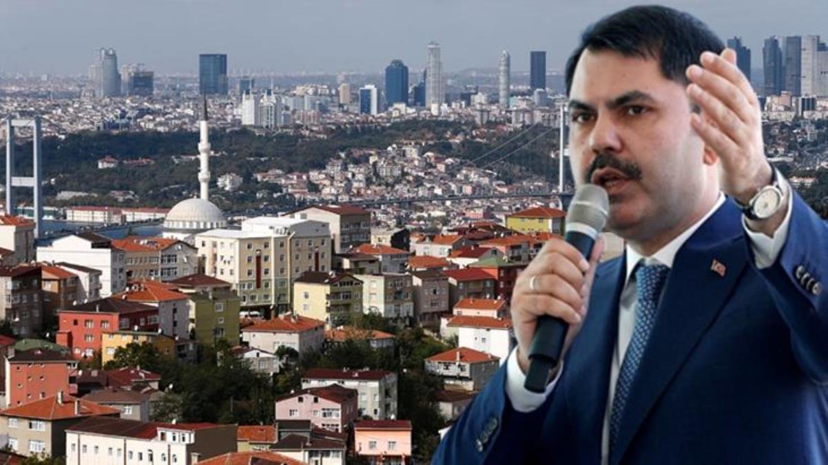Bakan Kurum İstanbul’da 1,5 milyon konutluk kentsel dönüşüm için tarih verdi: İlk temeli ayın 22’sinde atacağız
