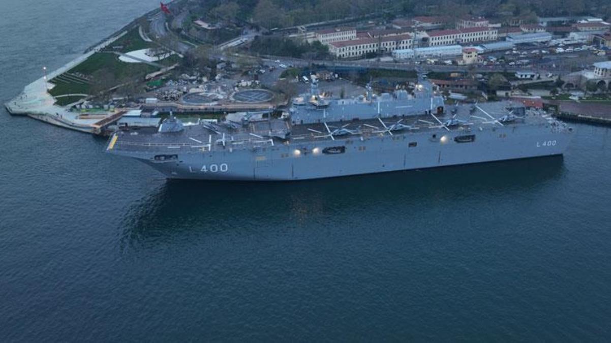 Dünyanın ilk SİHA gemisi TCG Anadolu bugün İstanbul’da halkın ziyaretine açılıyor