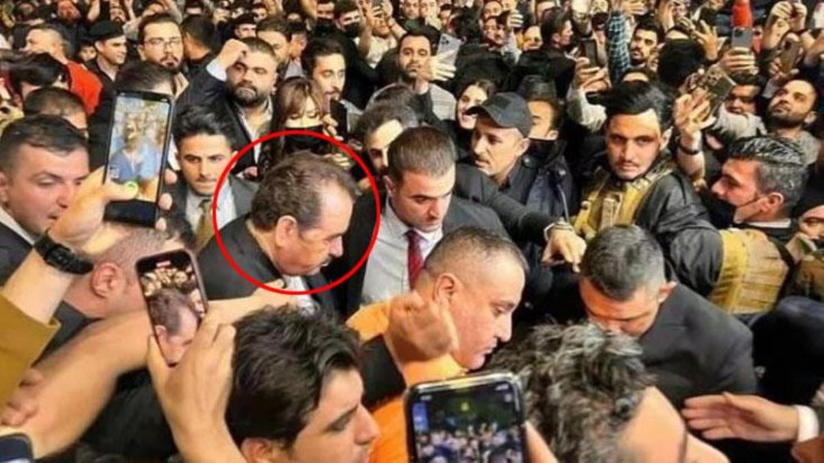Irak’ta İbrahim Tatlıses izdihamı! Polis, biber gazıyla müdahale etti