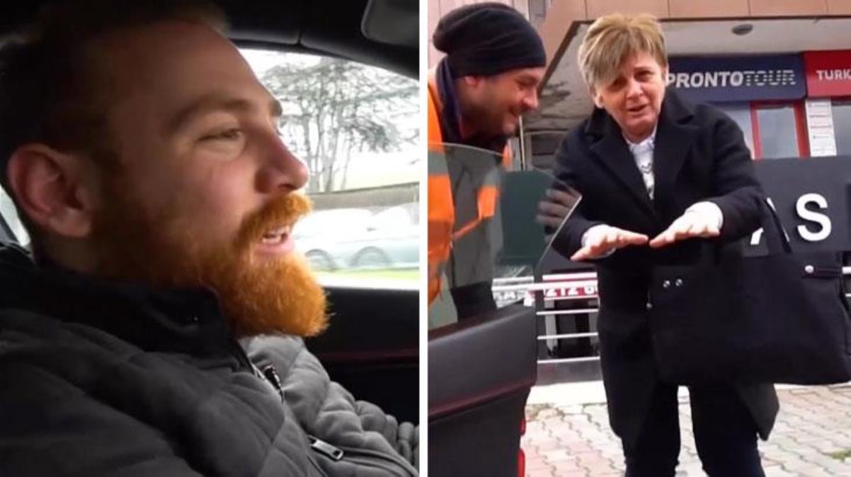 Oğlu Furkan Kızılay’la yarış arabasına binen anne, korkudan kendinden geçti