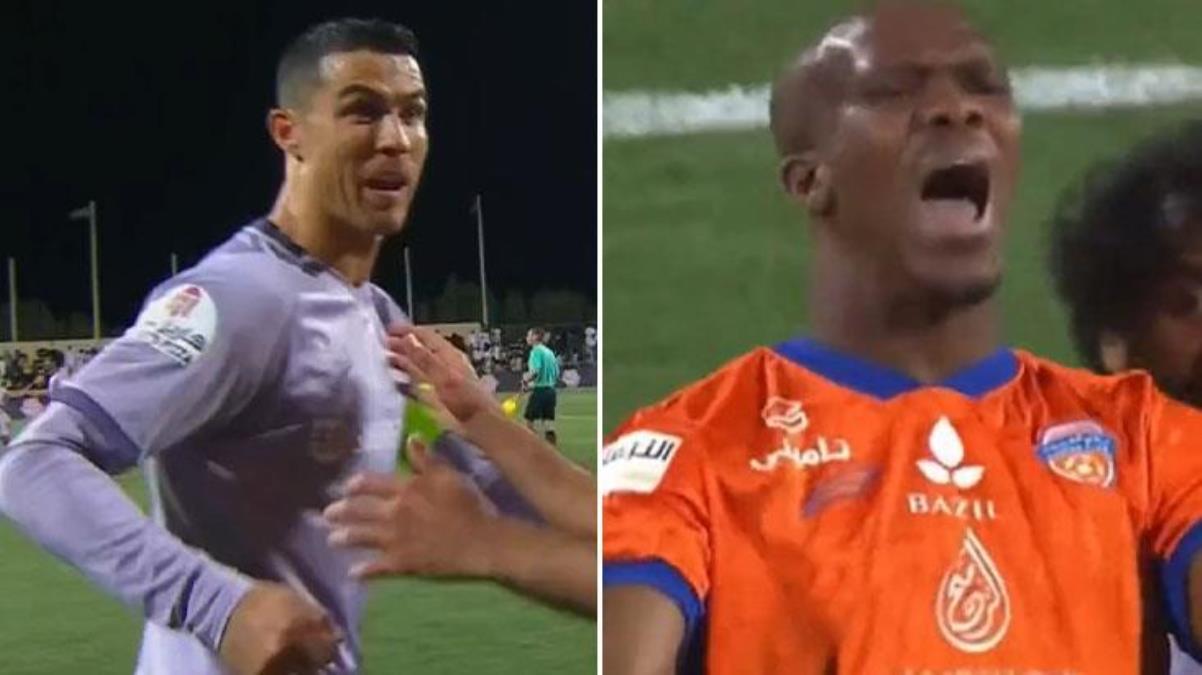 Suudi Arabistan’da yıldızları çıldırtan maç! Ronaldo ve Nwakaeme’yi zor sakinleştirdiler