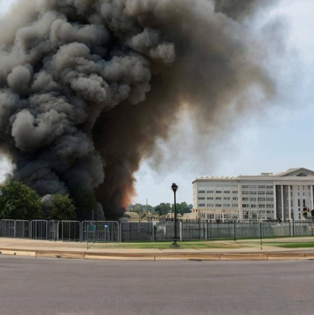 Pentagon'da patlama olduğuna dair sahte görsel ortalığı karıştırdı! Borsa resmen çakıldı