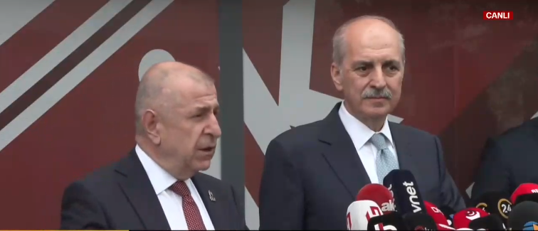 AK Parti’den Zafer Partisi’ne ziyaret (Numan Kurtulmuş ve Ümit Özdağ’dan açıklama)