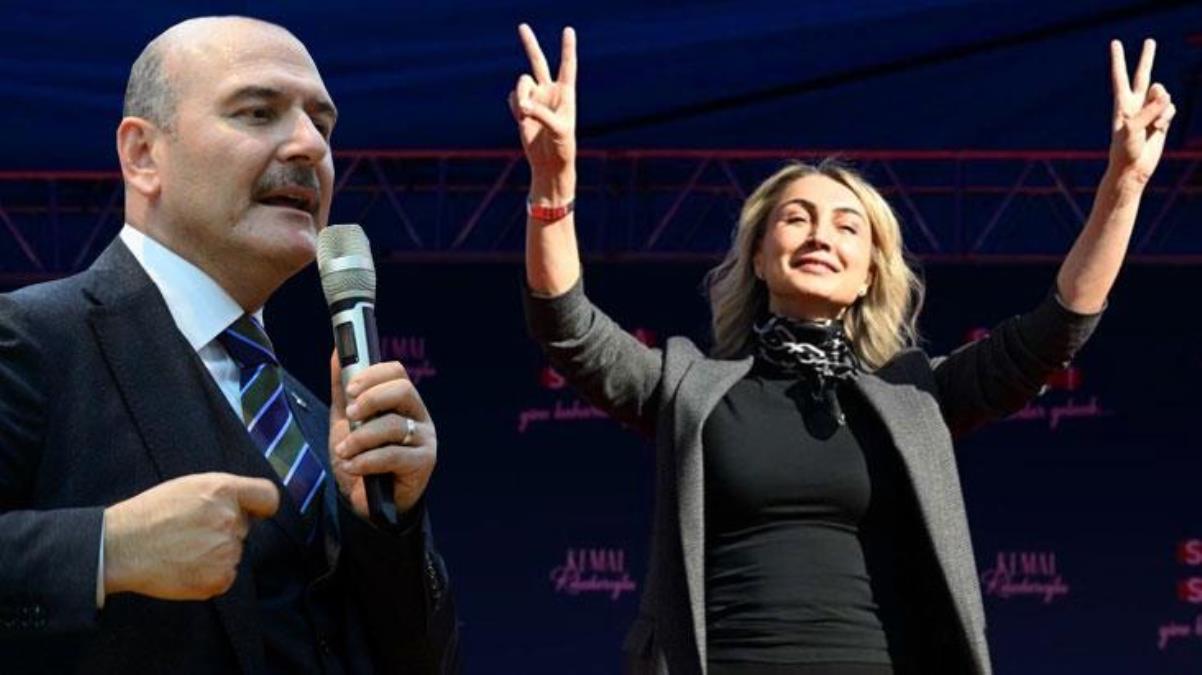 Bakan Soylu, Dilek İmamoğlu’nun yaptığı hareketi eleştirdi: PKK’nın zafer işaretini yaptılar