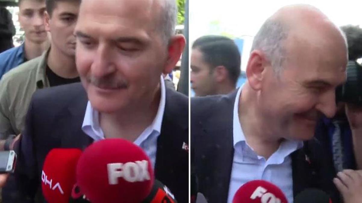 Bakan Soylu yine aynı hareketi yaptı! Gazetecinin sorusuna “Canım benim” yanıtı