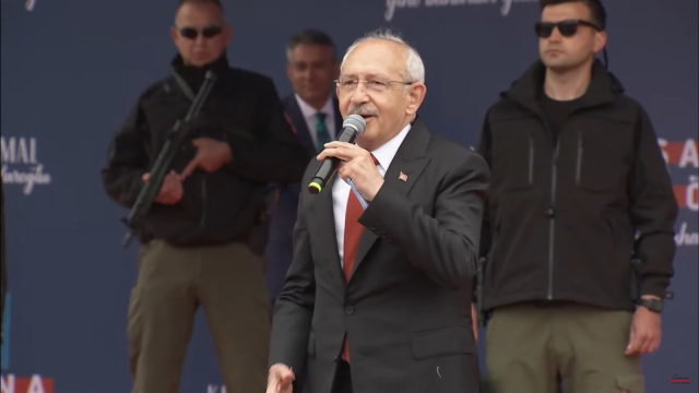 Suikast iddiaları sonrası Kılıçdaroğlu'nun mitinginde güvenlik önlemlerin artırılması gözlerden kaçmadı