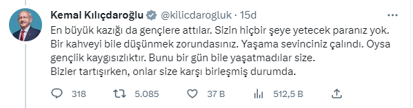 Kılıçdaroğlu'ndan gençlere 2. tur çağrısı: 12 günümüz var, bu karanlıktan çıktık çıktık