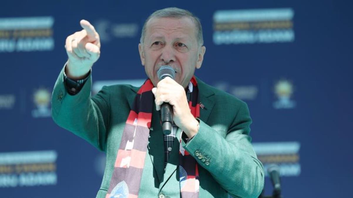 Cumhurbaşkanı Erdoğan’dan Kılıçdaroğlu’nun mitinginde atılan slogana tepki