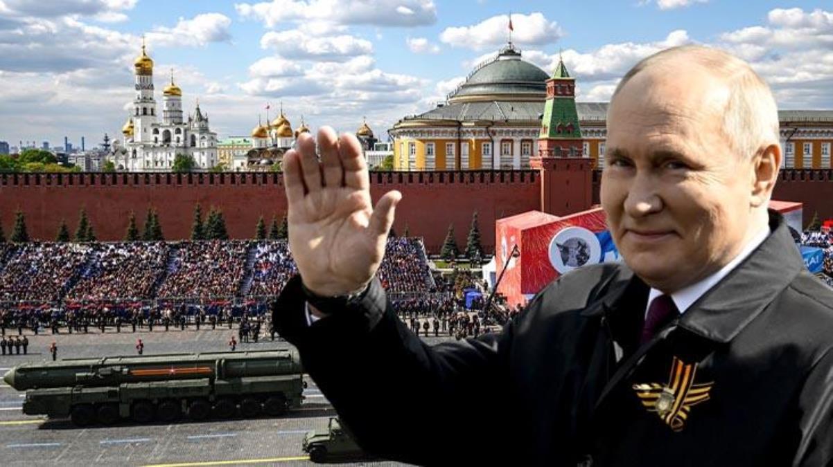 Rusya’da Zafer Bayramı, gövde gösterisine dönüştü! Putin tüm dünyaya meydan okudu