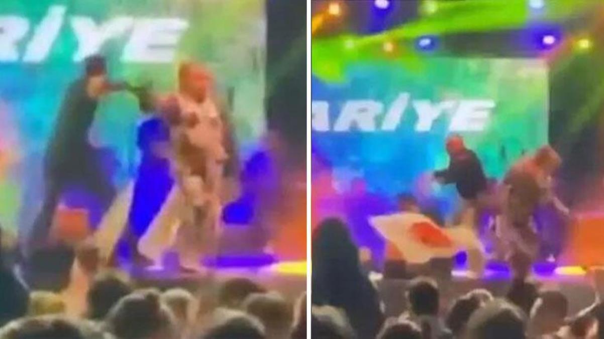 Sahnede yere düşen Kibariye’nin menajerinden açıklama: Ciddi bir sağlık durumu bulunmamaktadır