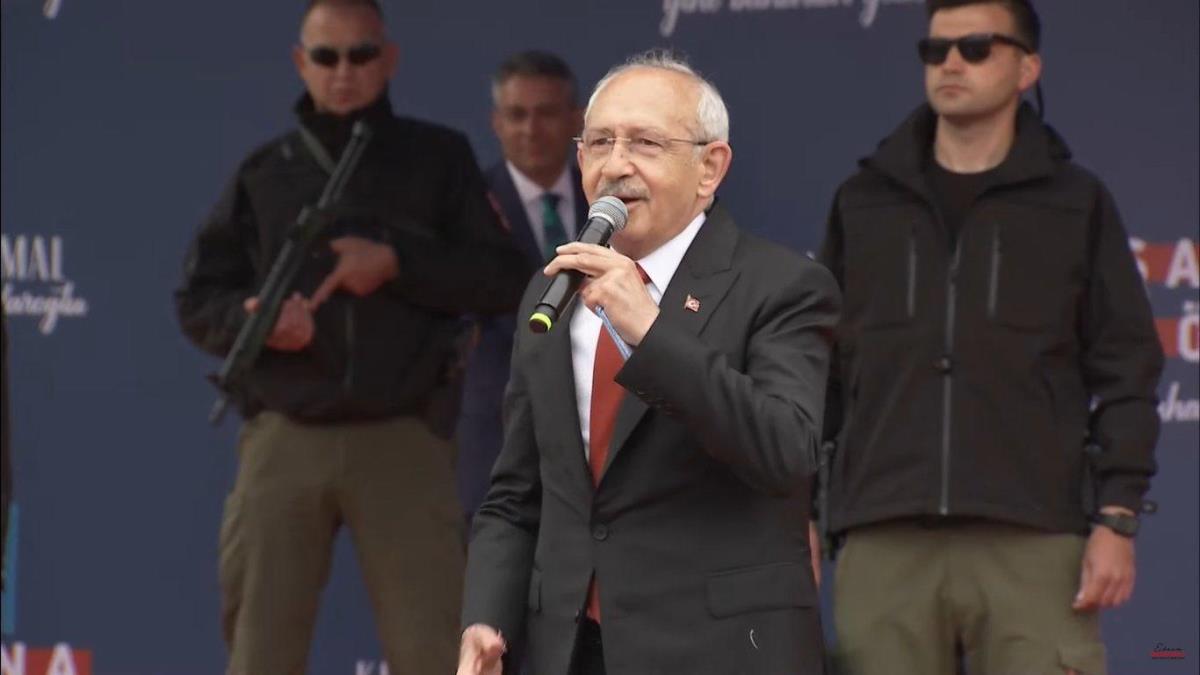 Suikast iddiaları sonrası Kılıçdaroğlu’nun mitinginde güvenlik önlemlerin artırılması gözlerden kaçmadı