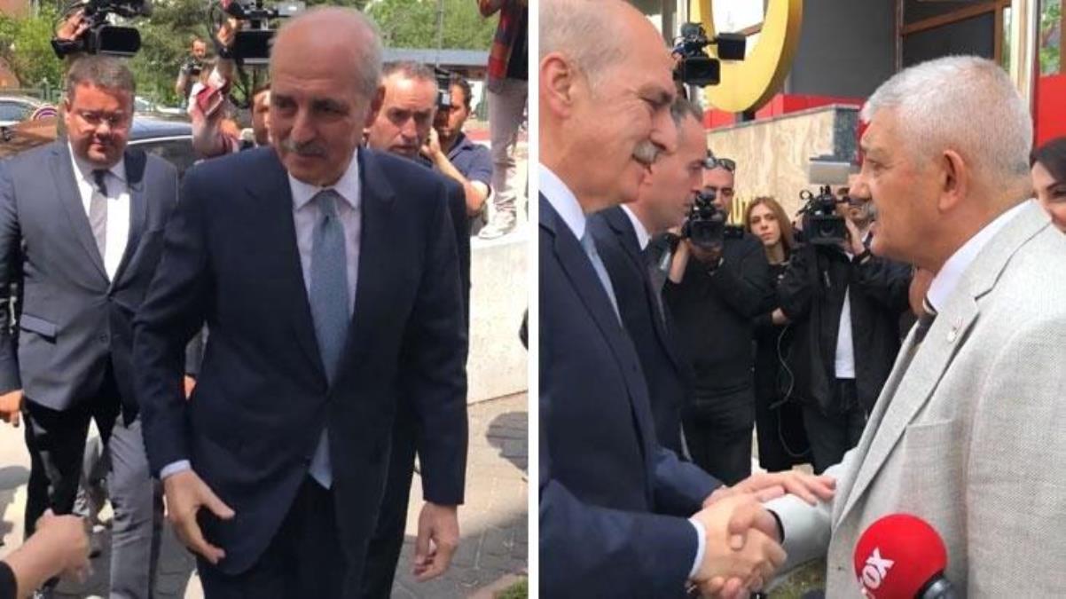 Ümit Özdağ-Numan Kurtulmuş görüşmesi başladı