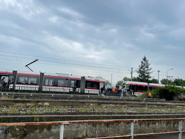 Son Dakika! Samsun'da iki tramvay çarpıştı: 1'i ağır 26 yaralı var