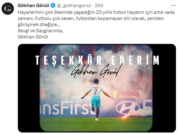 Son Dakika: Gökhan Gönül futbolu bıraktı