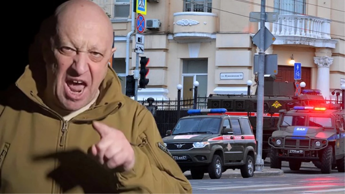 Wagner, Rusya’da Rostov şehrini kuşattı: Şoygu gelene kadar buradayız, Moskova’ya gideceğiz