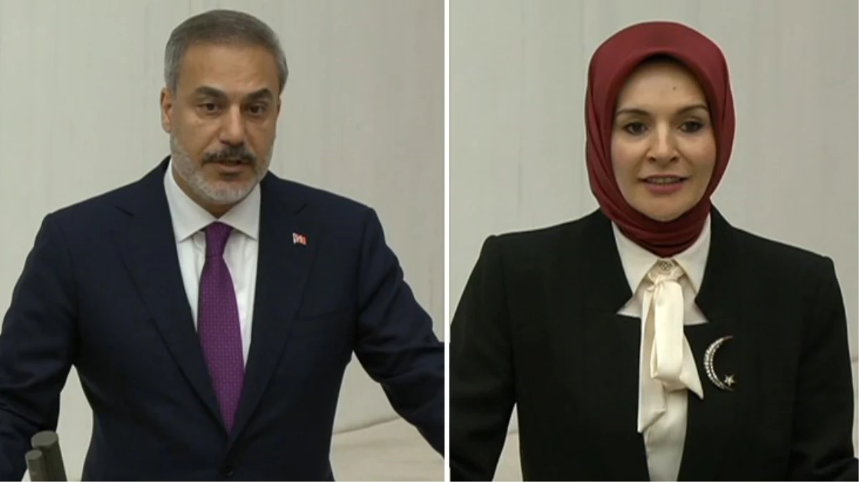 Yeni bakanlar, TBMM’de yemin etti