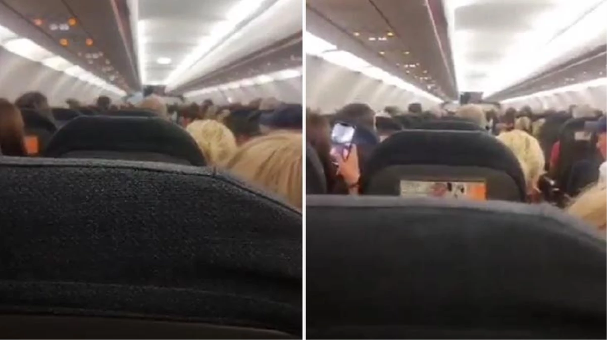 Ağırlıktan kalkış yapamayan uçaktan 19 kişi, 500 euro tazminat alarak indi