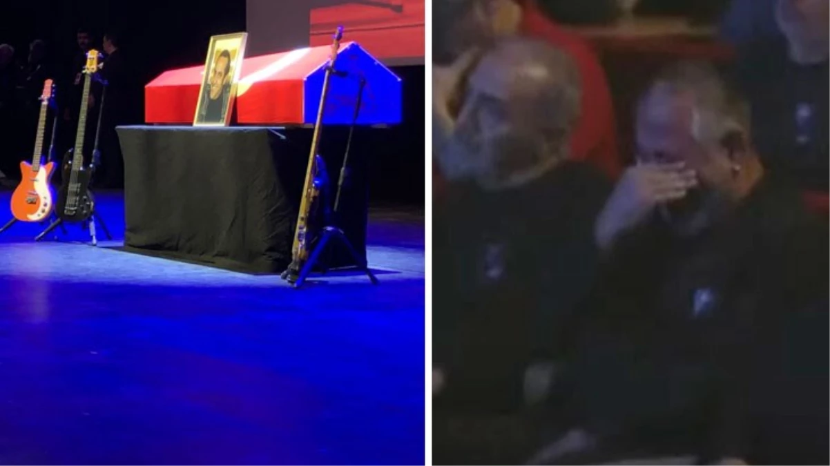 Usta sanatçı Özkan Uğur’a veda! Cem Yılmaz törende gözyaşlarına boğuldu