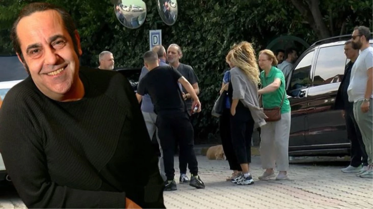 Cem Yılmaz, Zafer Algöz ve Ozan Güven taziye için Özkan Uğur’un evine gitti