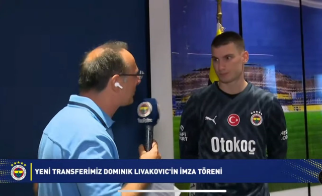 Fenerbahçe, Dominik Livakovic ile 5 yıllık sözleşme imzaladı