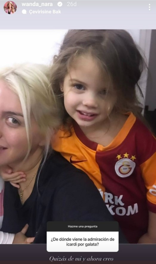 Wanda Nara'dan 