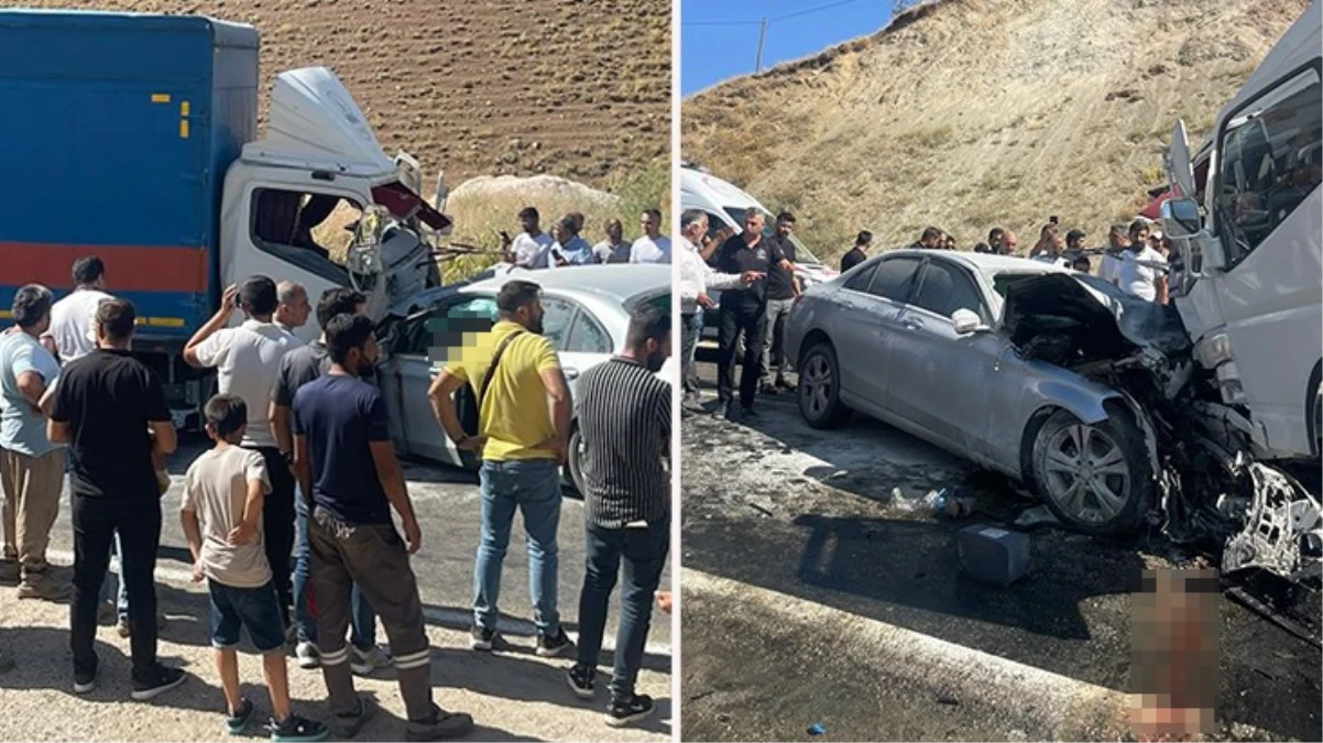 Hakkari’de otomobille kamyonet kafa kafaya çarpıştı: 2 ölü, 2 yaralı