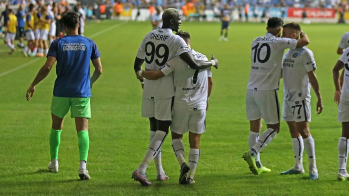 Adana Demirspor, UEFA Avrupa Konferans Ligi 3. ön eleme turu ilk maçında Osijek’i 5-1 mağlup etti