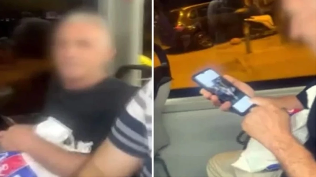 Ataşehir’de otobüsteki kadınların fotoğrafını çekerken yakalanan şahıs tutuklandı