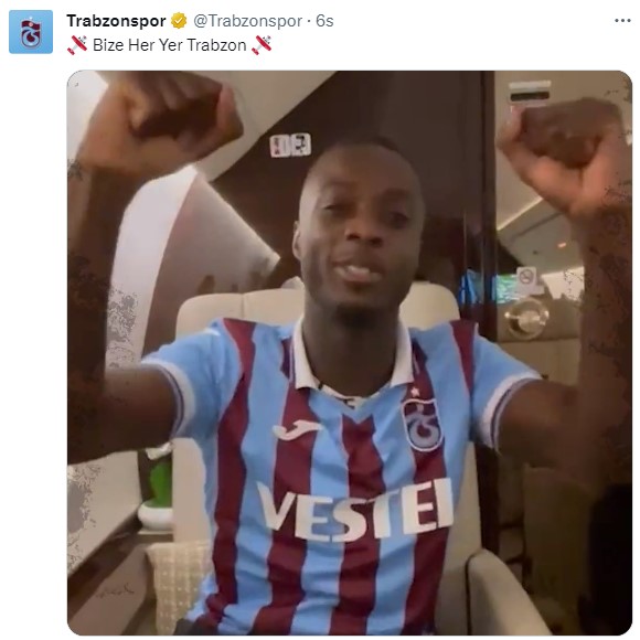 Trabzonspor durdu durdu turnayı gözünden vurdu! 90 milyon euroluk Pepe formayı giydi