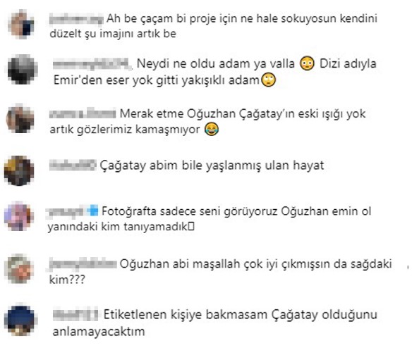 Çağatay Ulusoy'un yeni imajını gören takipçileri tanıyamadı