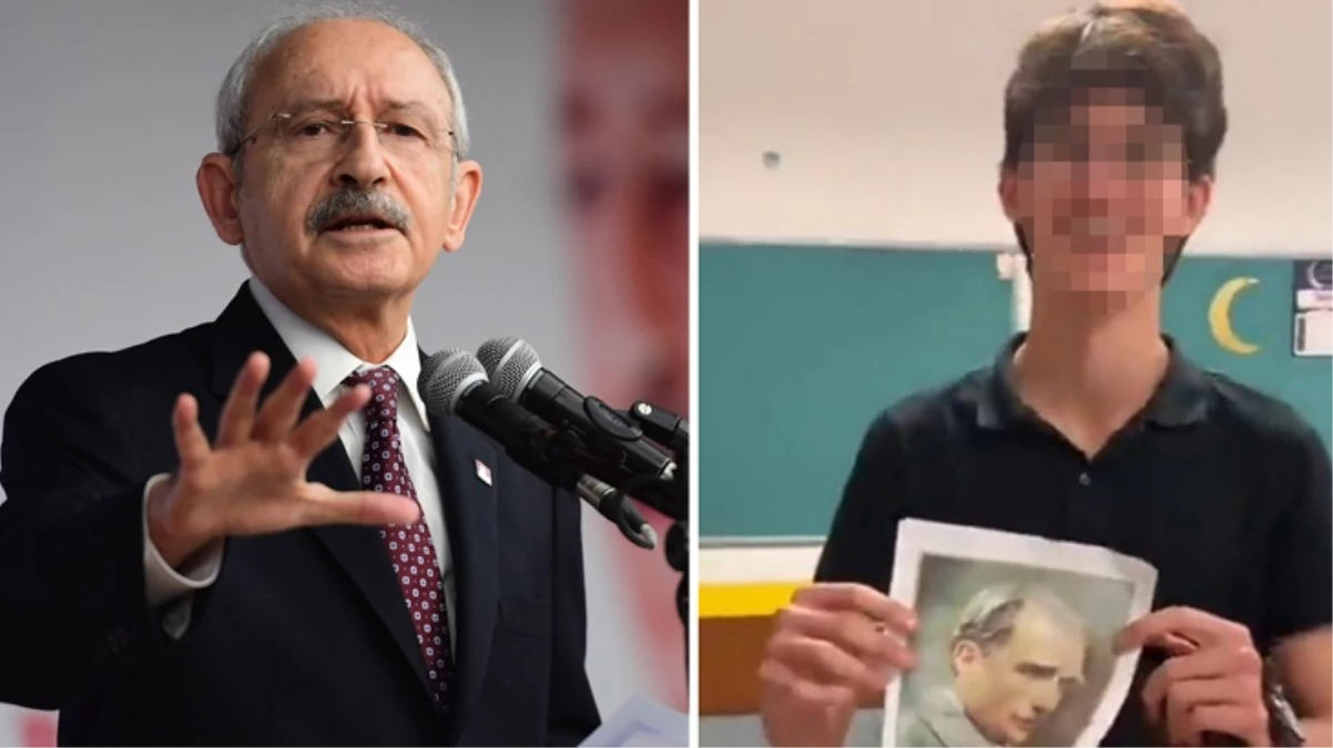 Kılıçdaroğlu, Atatürk’e hakaret eden lise öğrencisinin tutuklanmasına karşı çıktı