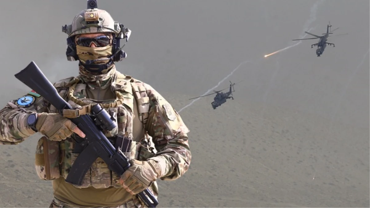 Azerbaycan’daki “Mustafa Kemal Atatürk-2023 Tatbikatı” savaş sahnelerini aratmadı