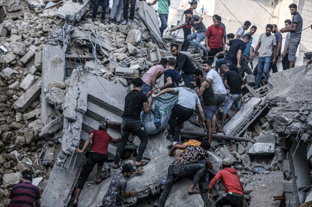 İsrail'in Gazze'ye düzenlediği saldırılarda ölü sayısı 4.137'ye yükseldi! Kayıp da korkunç boyutta