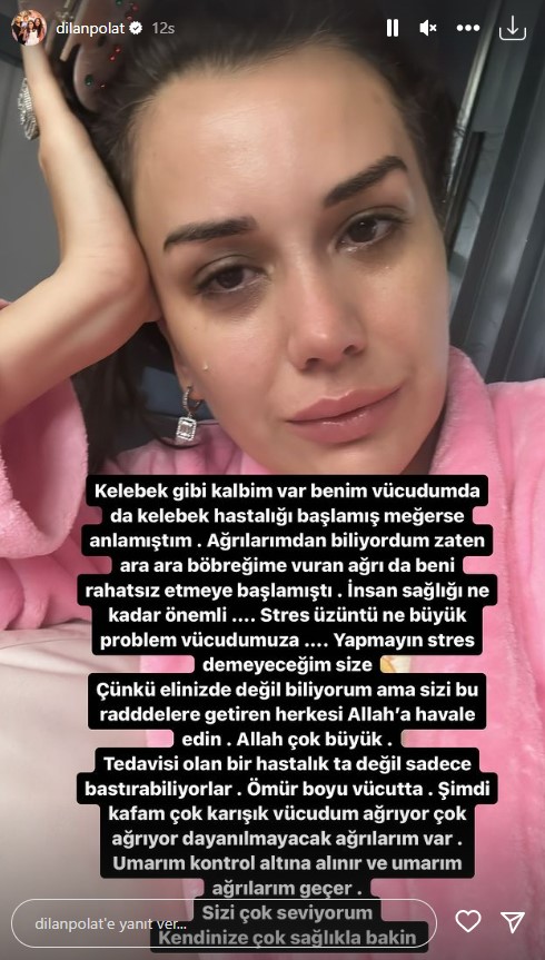 Güzellik Merkezi Sahibi Dilan Polat, Lupus hastalığına yakalandı
