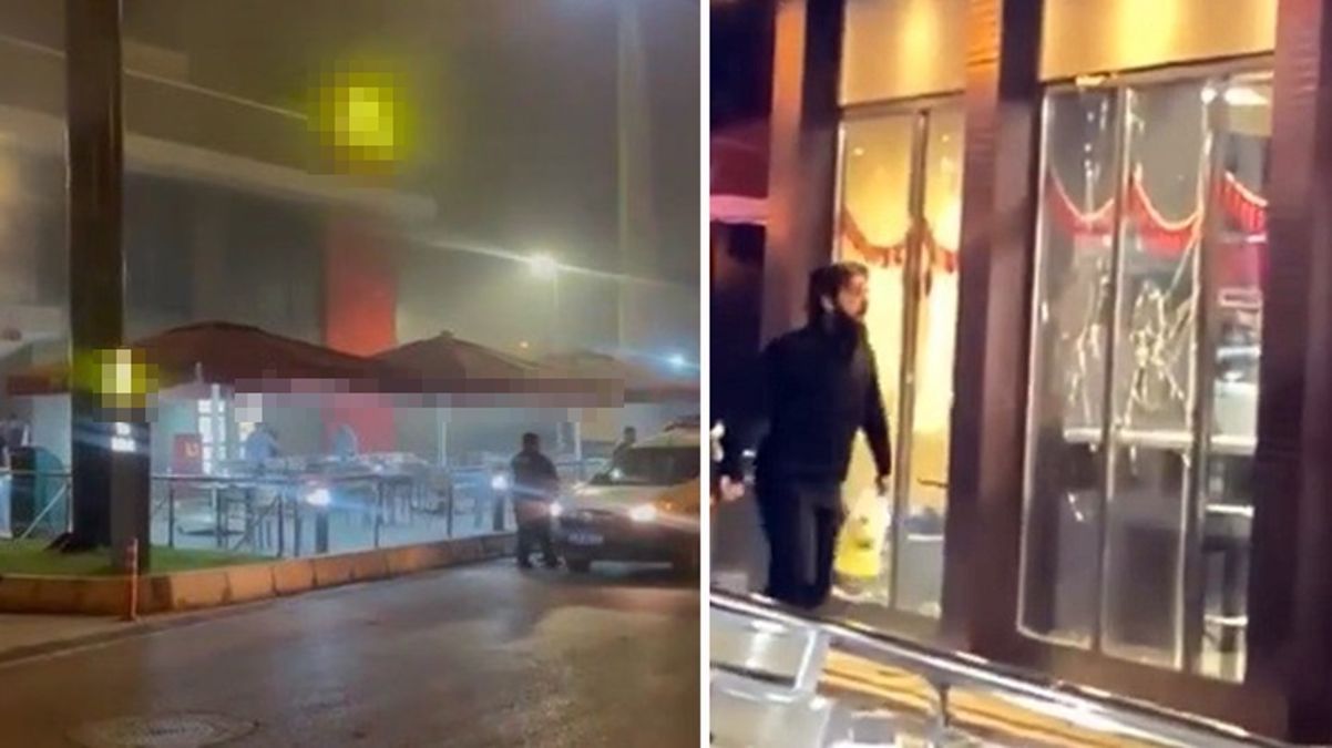 İsrail’e kızan adam fast-food zincirinin şubesinin camlarını kırıp yangın çıkardı