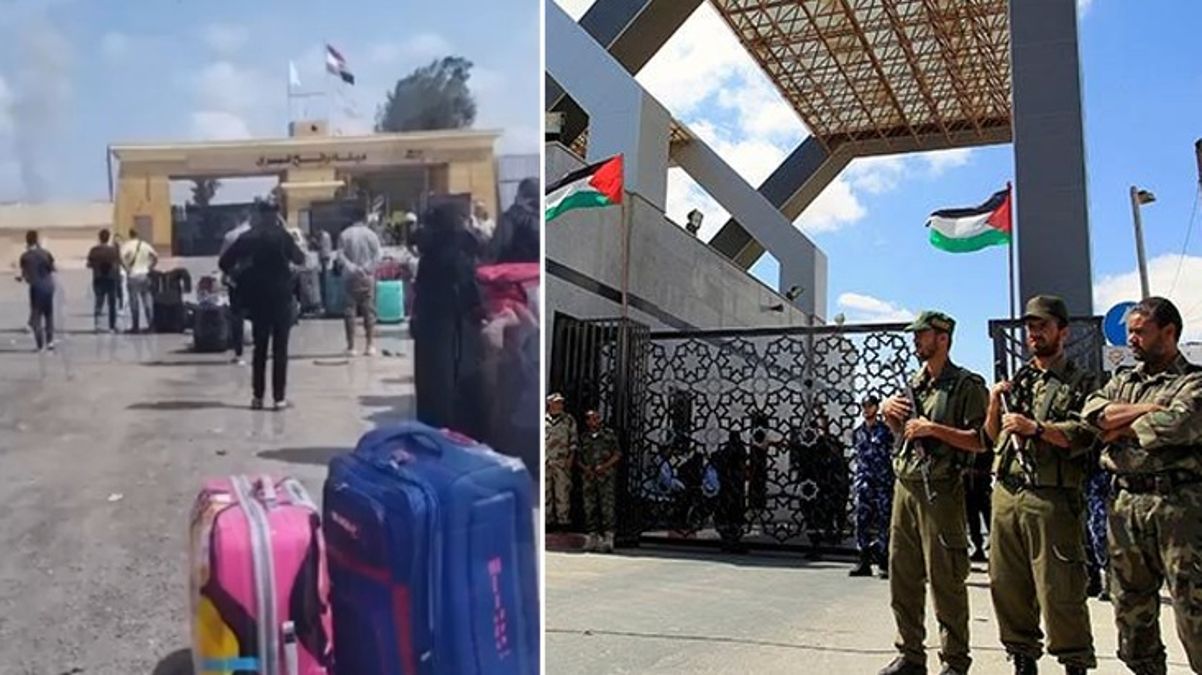 İsrail, Gazze’nin Mısır’a açılan Refah Sınır Kapısı’nı vurdu! Yakıt kamyonları bölgeden kaçmak zorunda kaldı